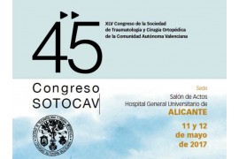 45 CONGRESO SOCIEDAD DE TRAUMATOLOGIA Y CIRUGIA ORTOPEDICA DE LA COMUNIDAD VALENCIANA